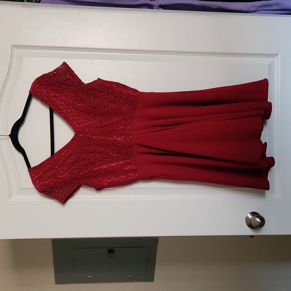 Altar'd state red dress, size medium